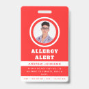 Search for student id badges Red