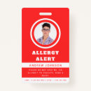Search for student id badges Red