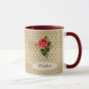 Search for damask pattern mugs Elegant