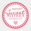 Search for sweet 16 heart stickers Birthday