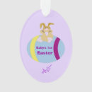 Search for babys first easter christmas tree decorations Bunny