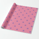 Search for pink polka dot wrapping paper For her