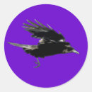 Search for flying crows stickers Halloween