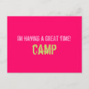 Search for camping postcards Summer camp