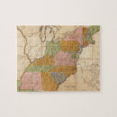 Search for united states map puzzles Vintage