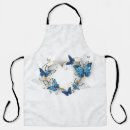Search for yellow butterflies aprons Heart