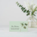 Search for palm tree business cards Watercolor