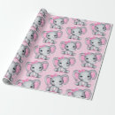 Search for cute elephant wrapping paper Baby girl