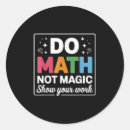 Search for do the math stickers School