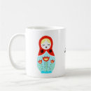 Search for matryoshka doll mugs Russian nesting doll