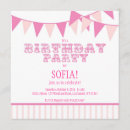 Search for pink carnival birthday invitations Girl