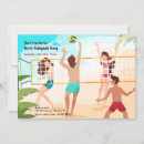 Search for beach volleyball invitations Sport