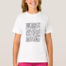 Search for trendy kids tshirts Black and white