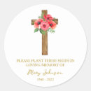 Search for funeral service stickers Remembrance