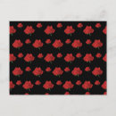 Search for black floral pattern postcards Nature