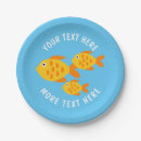 Search for fish birthday plates Animal