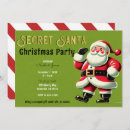 Search for secret santa party invitations Candy cane