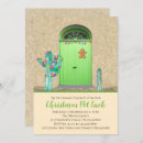 Search for cactus christmas invitations Festive