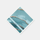 Search for turquoise gold napkins Marble