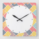 Search for geometric clocks Colourful