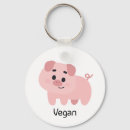 Search for vegan key rings Pig