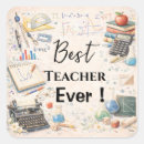 Search for end of school year stickers Thank you teacher