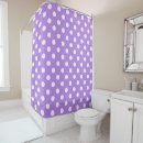 Search for lilac purple and white shower curtains Pattern