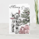 Search for goat christmas cards Merry and bright