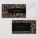 Search for affirmation business cards Health