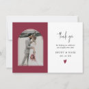 Search for burgundy thank you cards Red