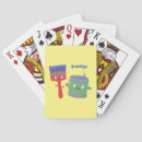 Search for cartoon character playing cards Cute