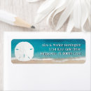 Search for sand dollar return address labels Beach