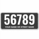 Search for postbox stickers Numbers