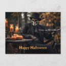 Search for vintage happy halloween postcards Spooky