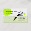 Search for league business cards Tennis