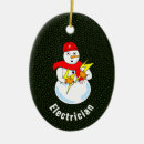 Search for electrician christmas tree decorations Lineman