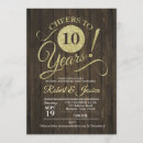 Search for rustic anniversary invitations Elegant