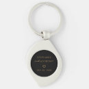 Search for wedding swirls key rings Black