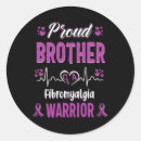Search for fibromyalgia warrior stickers Purple
