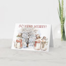 Search for adorable christmas cards Snowman