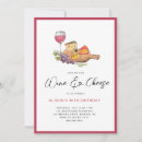 Search for wine and cheese invitations Watercolor