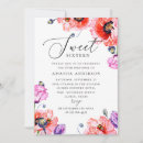 Search for poppies birthday invitations Floral