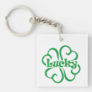 Search for irish heart key rings Clover