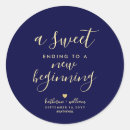 Search for beginning and the end stickers Calligraphy