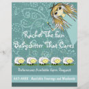 Search for babysitter flyers Business