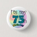 Search for 75th birthday badges Men