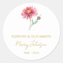 Search for funeral flowers stickers Remembrance