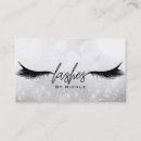 Search for eyelash extensions business cards Elegant