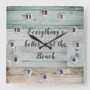 Search for seashell clocks Rustic