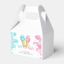 Search for ice cream favour boxes Gender reveal party
